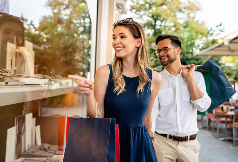 Einkaufen in der Stadt Einkaufen in der Stadt